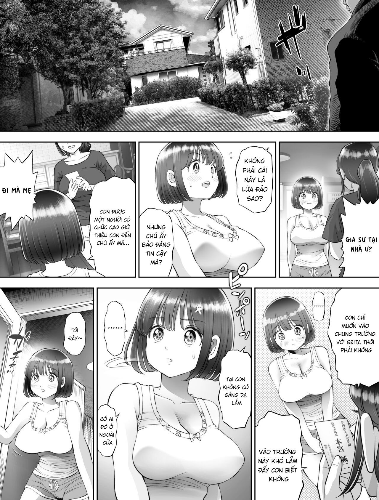 Đọc truyện hentai Watashi wa Maiban Guro Chin Katei Kyoushi ni... Tanetsuke Saretemasu - Chap 1