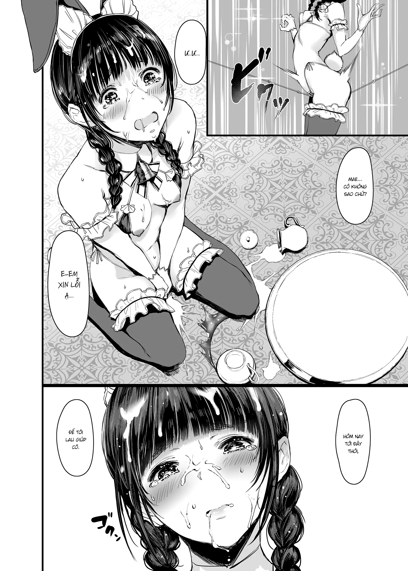 Đọc truyện hentai Học viện thiên nga hầu gái - Oneshot