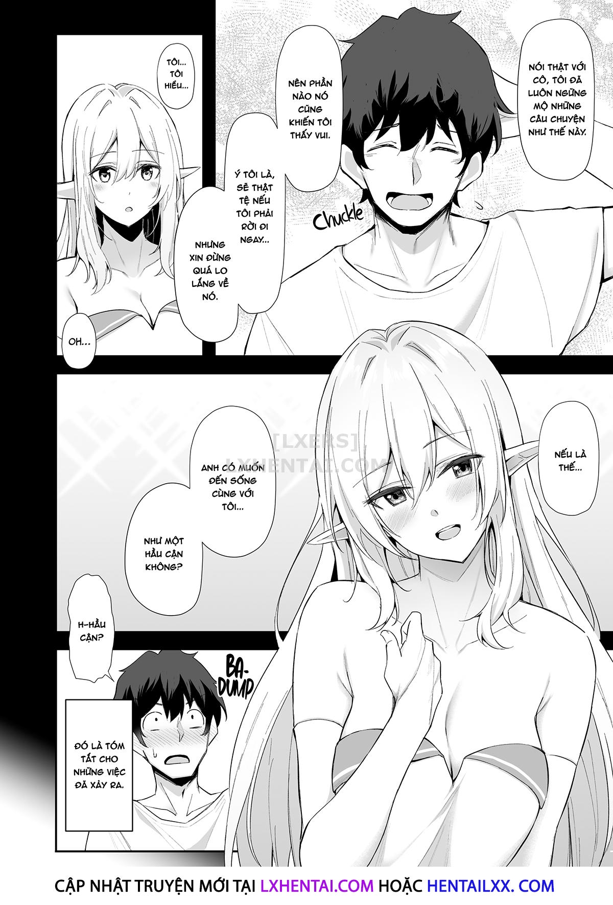 Đọc truyện hentai Chuyển sinh - Thích chị Elf phải không? - Chap 1 - Are You Into An Older Elf Lady?