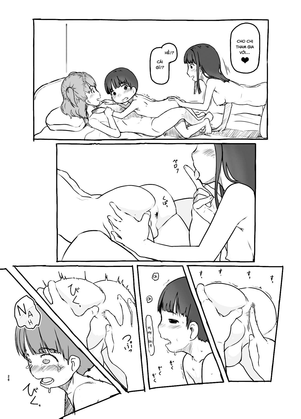 Đọc truyện hentai Tomodachi no Otouto ga Kawaii no de - Oneshot