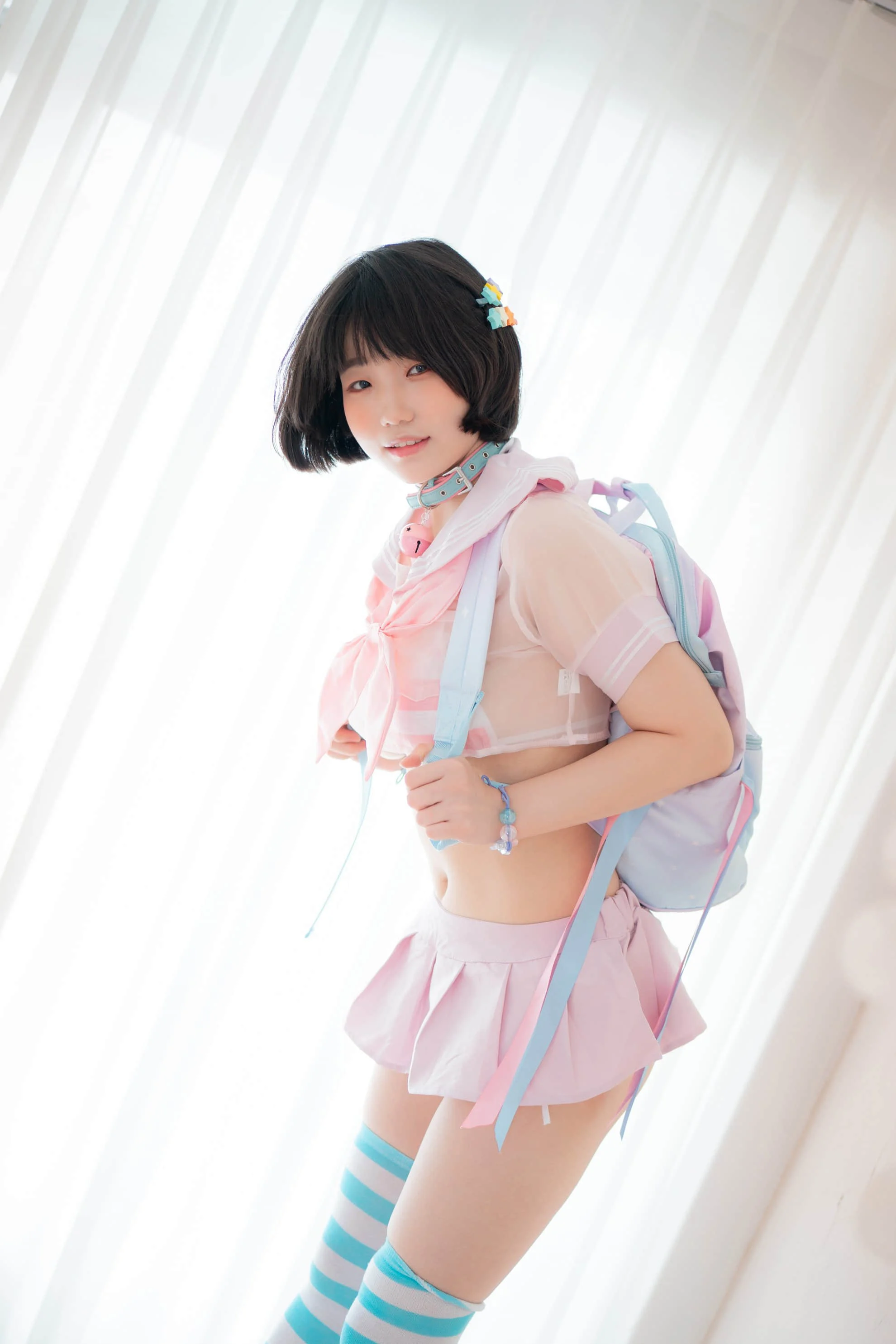 Đọc truyện hentai Tuyển tập Albums siêu phẩm Cosplay - Chap 868 - [CreamSoda] Mimmi - Belt choker