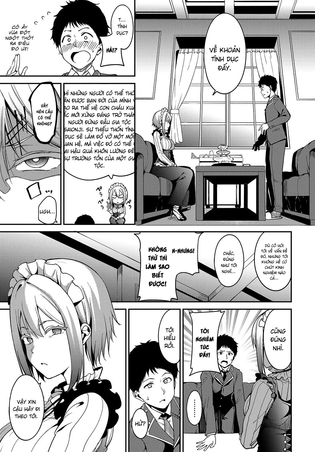 Đọc truyện hentai Cuộc sống trong mơ tại gia tộc Saionji - Phần đầu