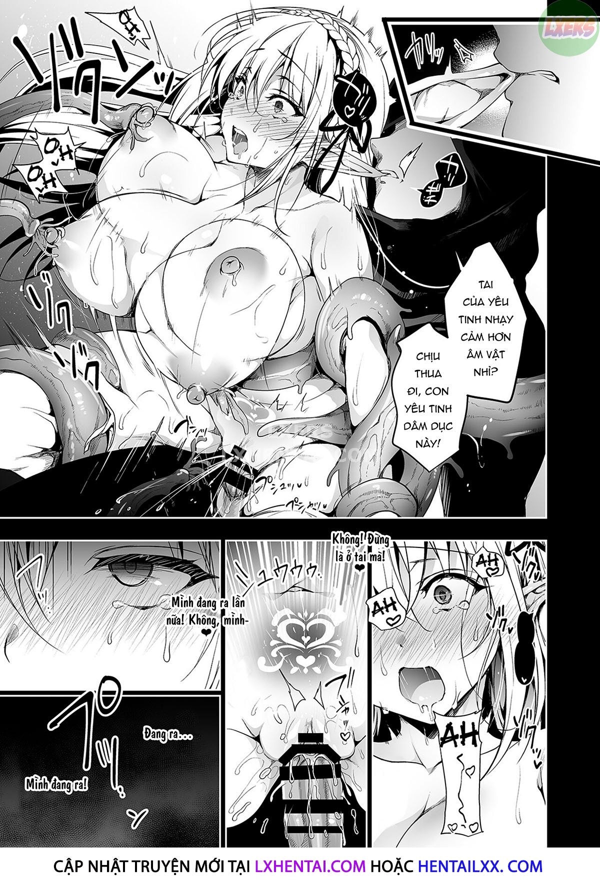 Đọc truyện hentai Elf ni Inmon o Tsukeru Hon - Chap 1 - LEVEL:1