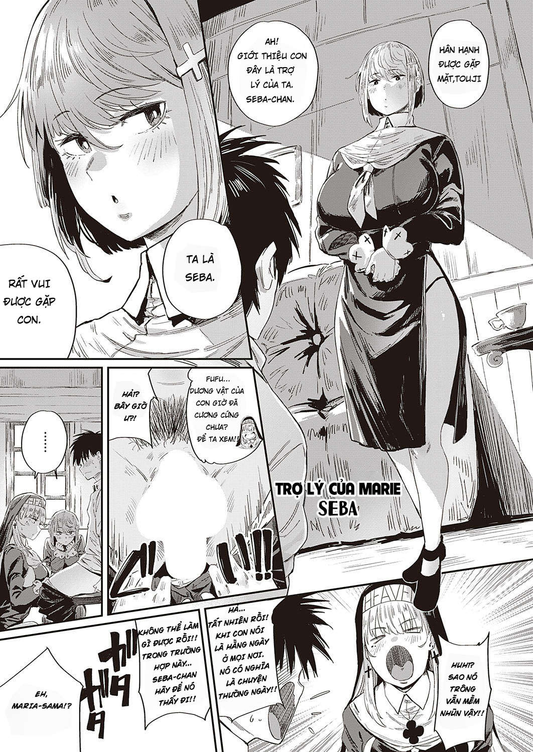 Đọc truyện hentai Thiên Sứ Marie Của Nhà Dẫn Lối Đời Thánh - Oneshot