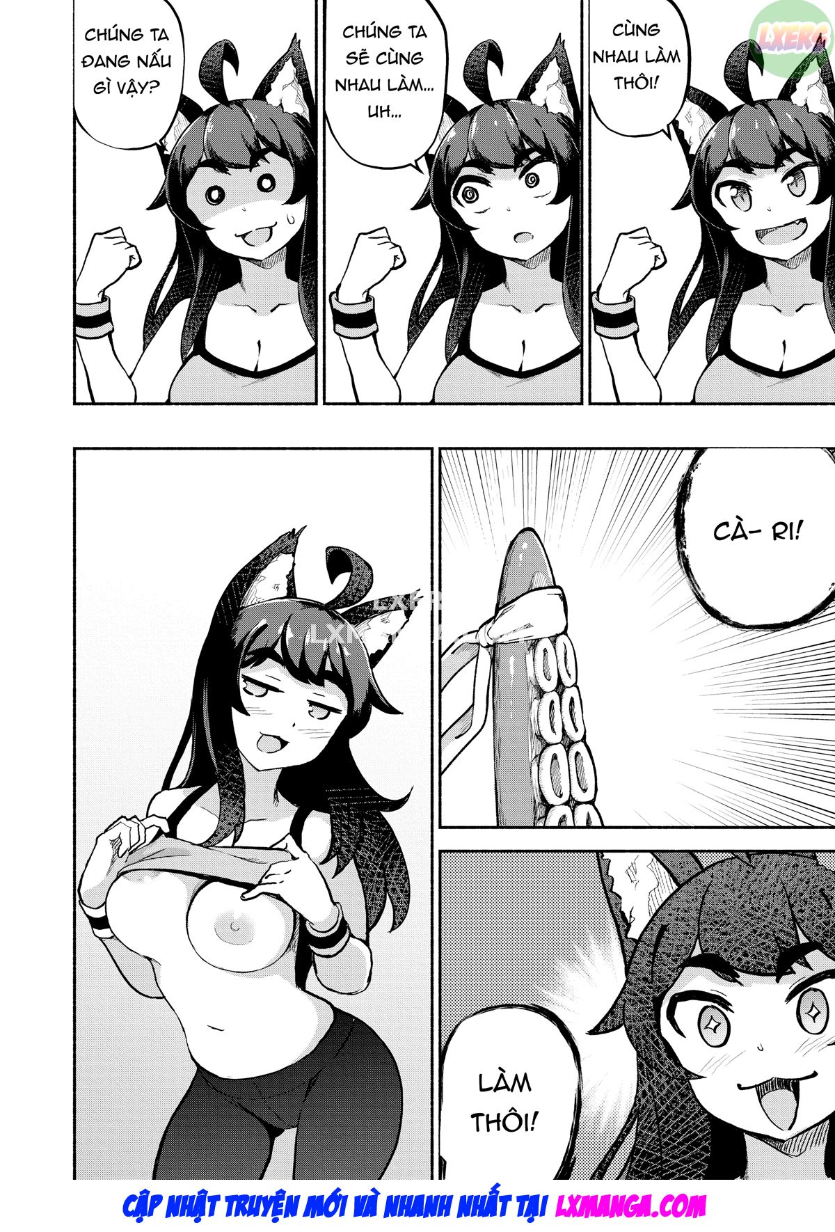 Đọc truyện hentai Người hầu của tôi là quái vật xúc tu - Chap 3