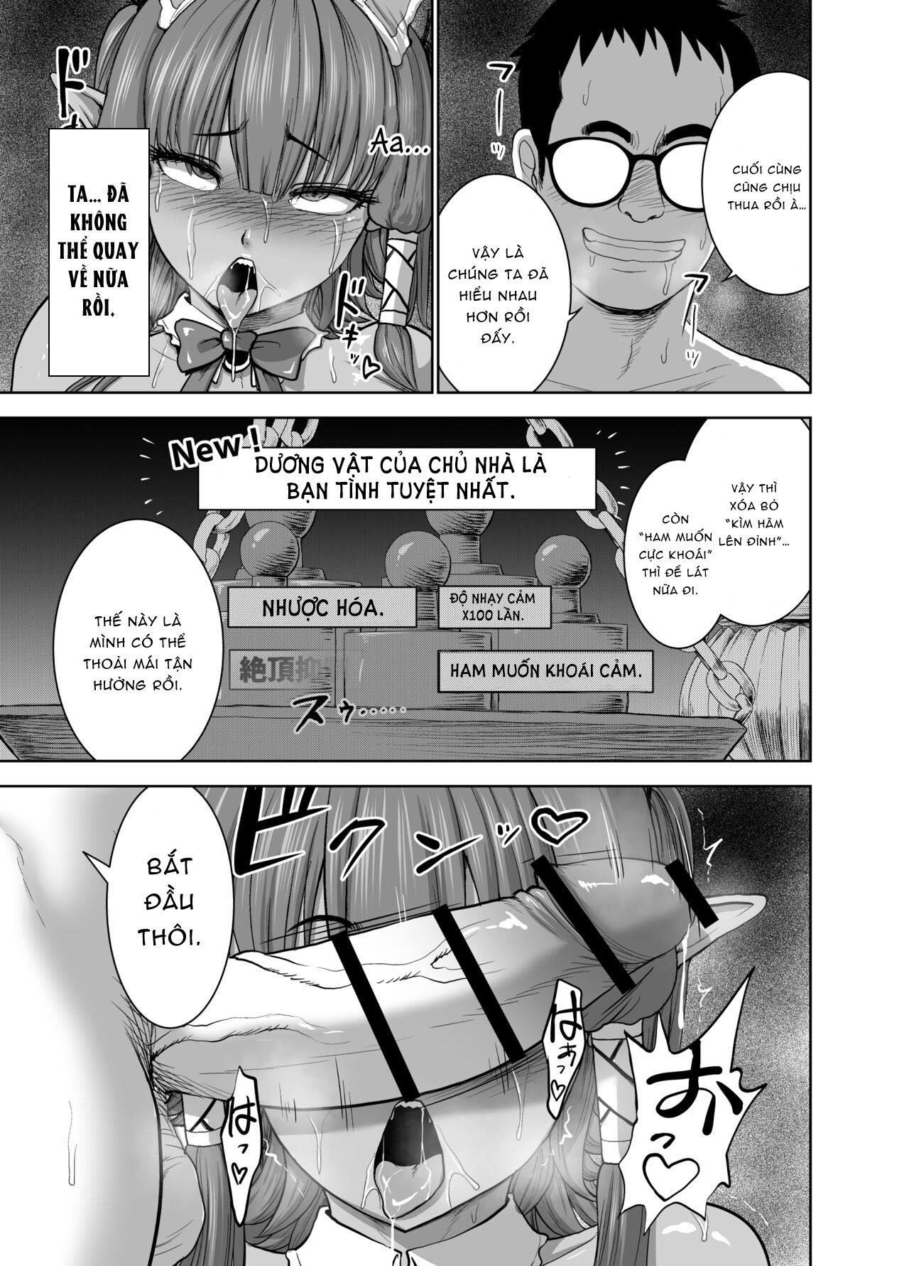 Đọc truyện hentai Chúa quỷ không thể về nhà do bản chất cân bằng của mình. - Chap 3 - End.