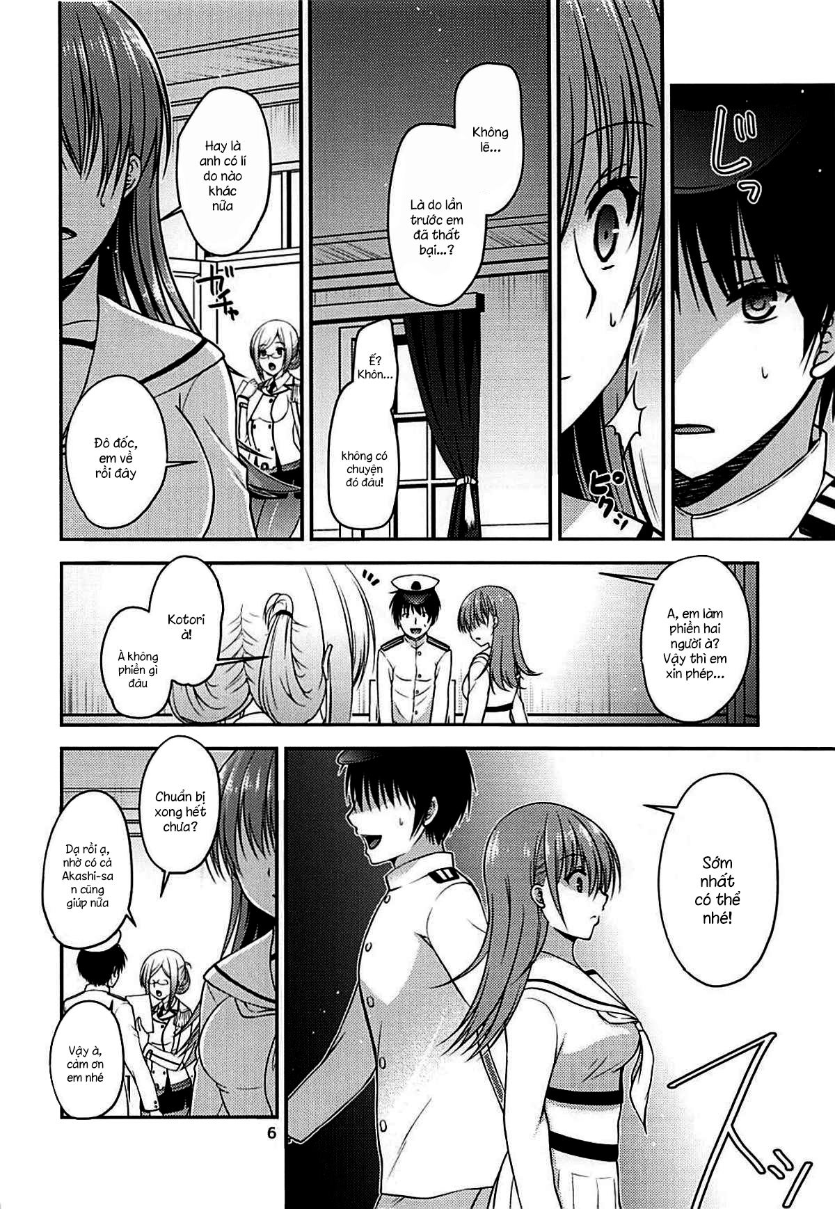 Đọc truyện hentai Yakimochi Ooi to Renjun to (Kantai Collection) - Oneshot