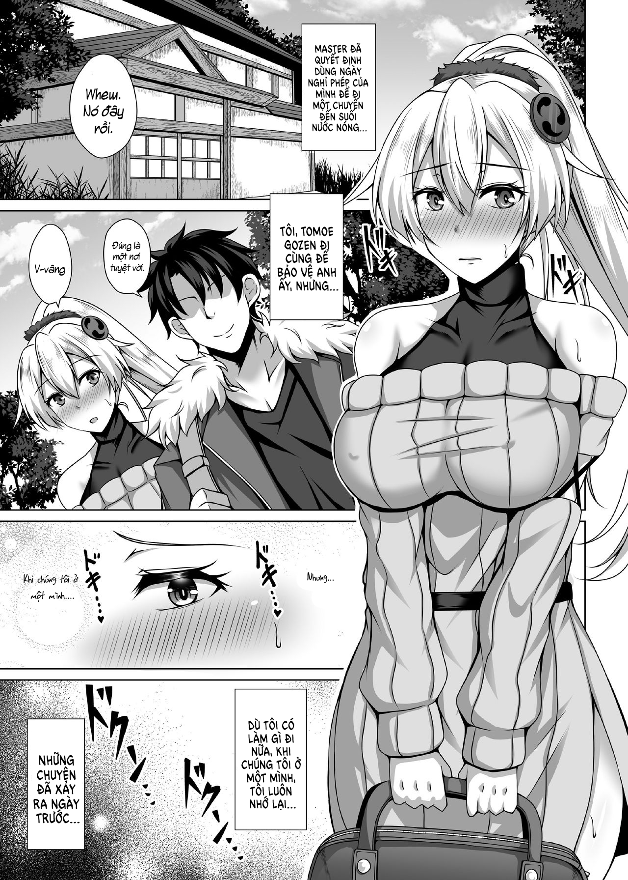 Đọc truyện hentai Chuyện vợ chồng vô sinh đi du lịch suối nước nóng - Oneshot