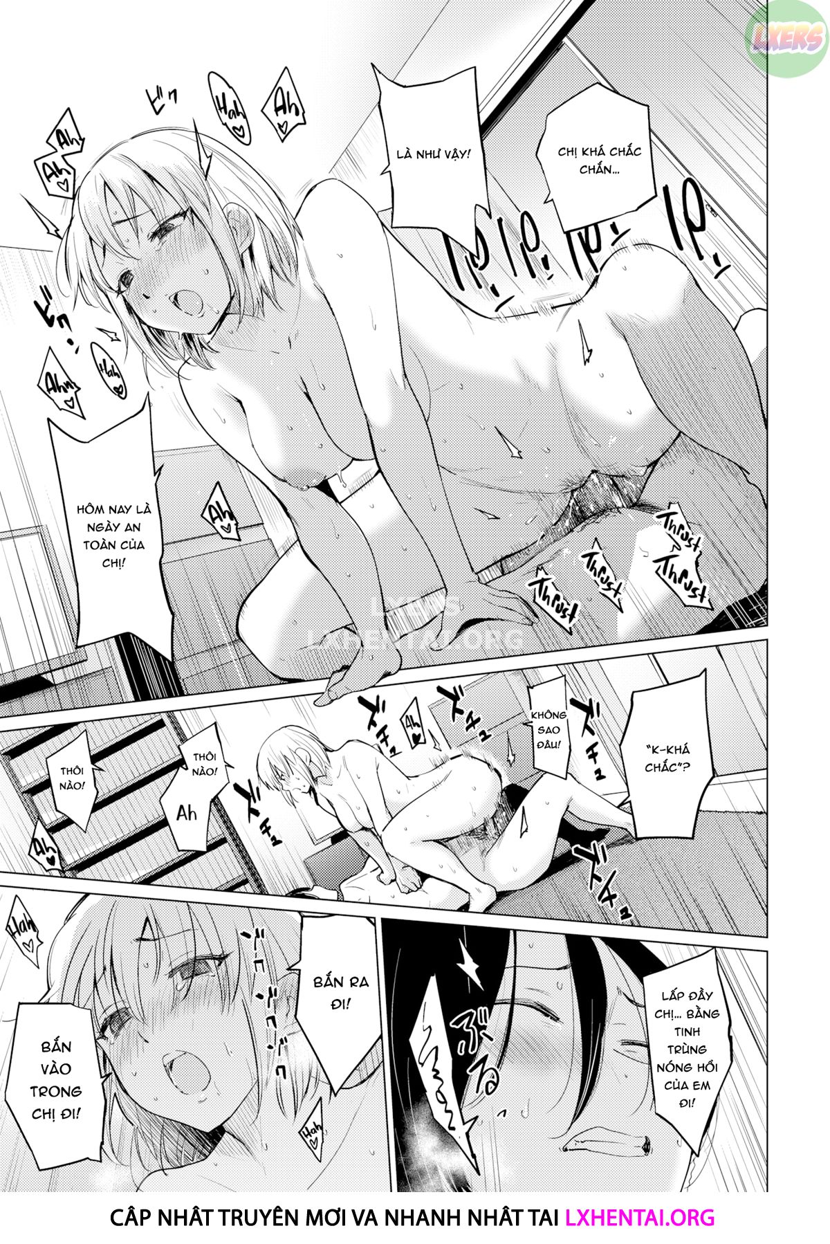 Đọc truyện hentai Shuumatsu Hitozuma Iede Kikou - Oneshot