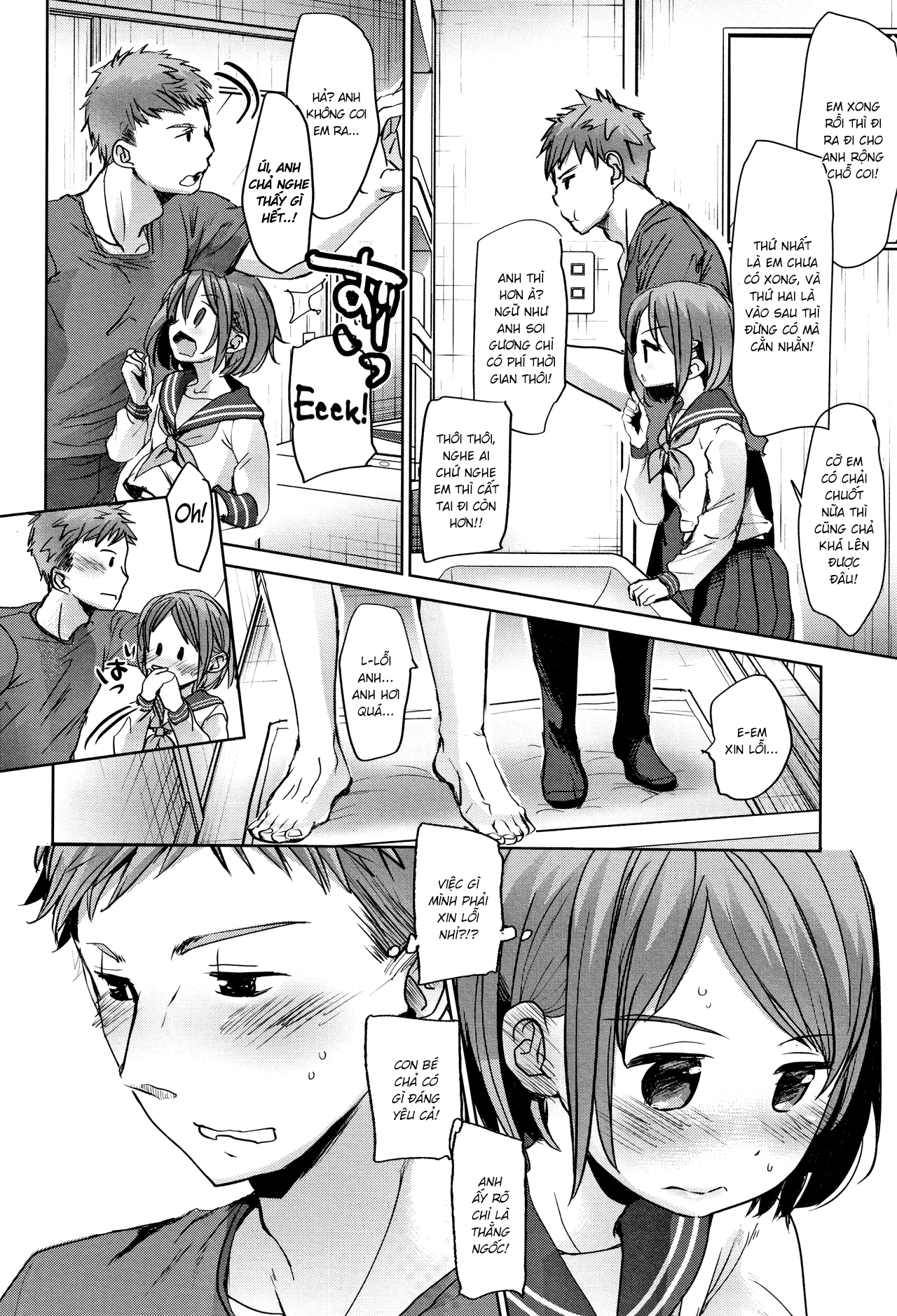 Đọc truyện hentai Khi bố mẹ vắng nhà - Oneshot