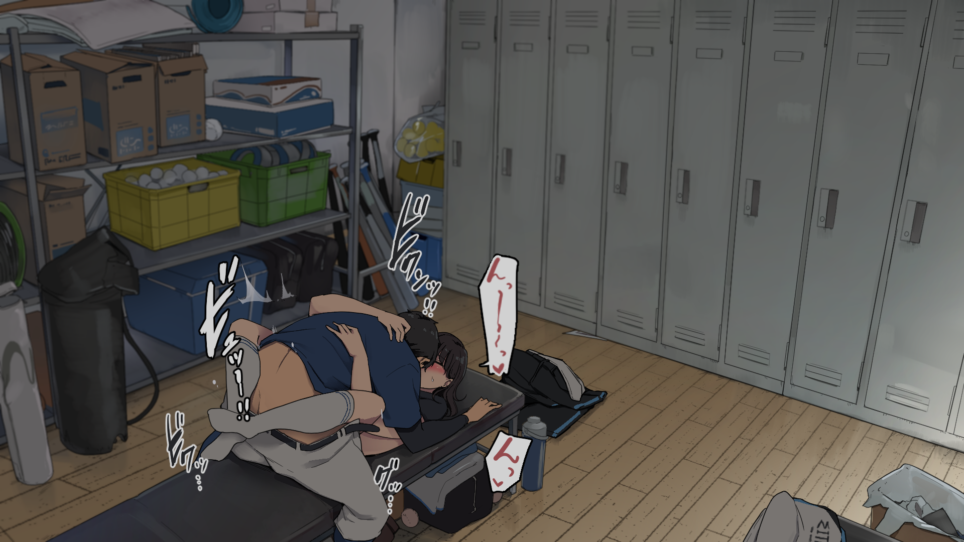 Đọc truyện hentai Tsukiatteru Senpai Joshi Manager Ni Bushitsu De Nuite Morau - Oneshot