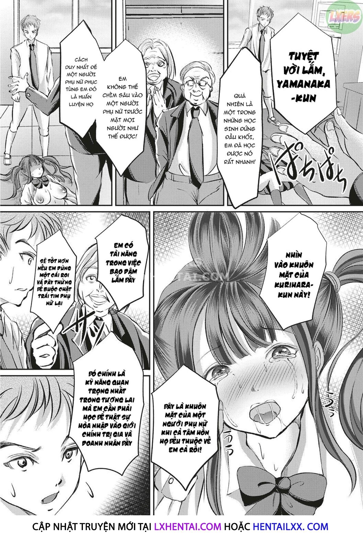Đọc truyện hentai Kinbaku Seidorei Choukyou Gakuen - Chap 5