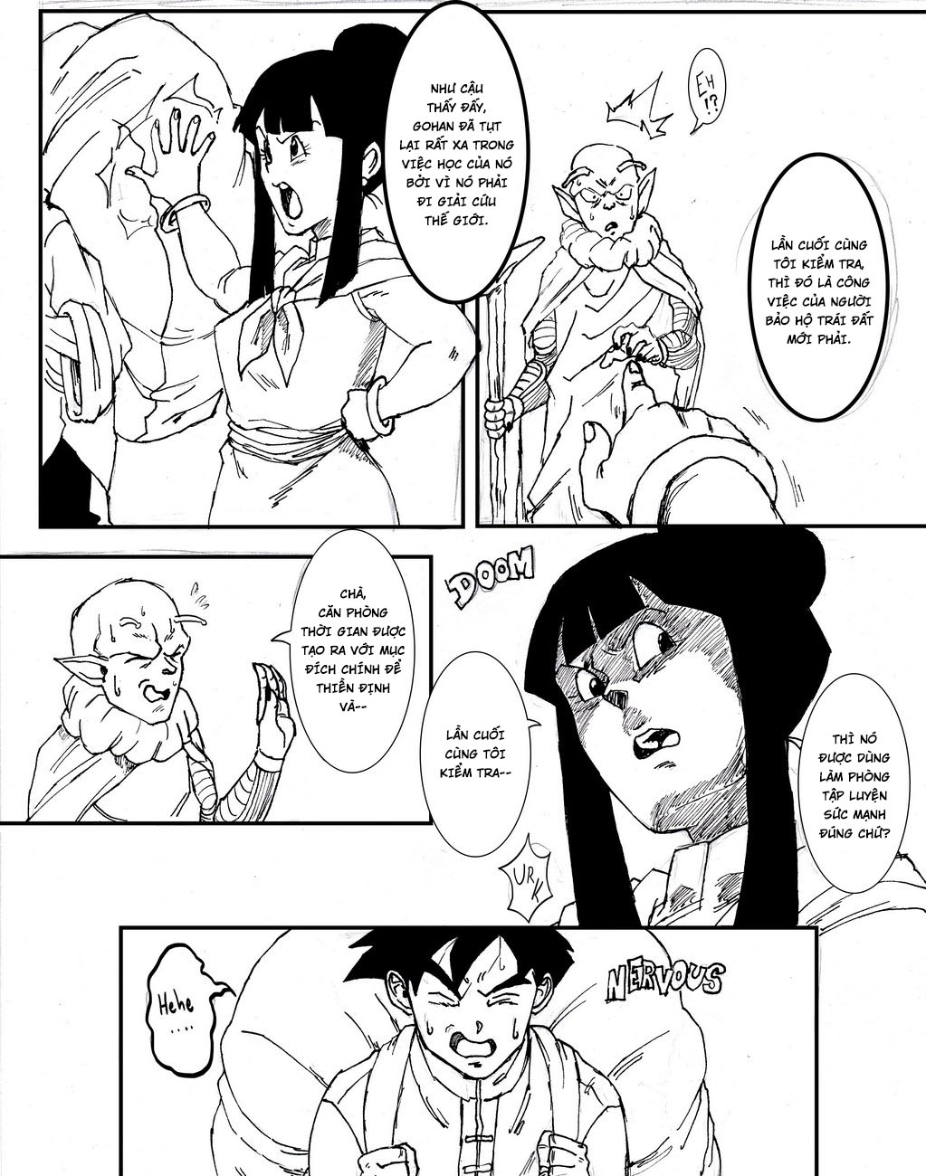 Đọc truyện hentai Chichi và Gohan - Oneshot