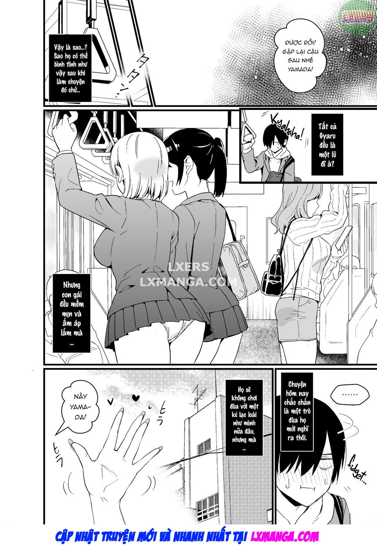 Đọc truyện hentai That Time Gyarus Asked Me To Grope Their Tits After Class - Oneshot