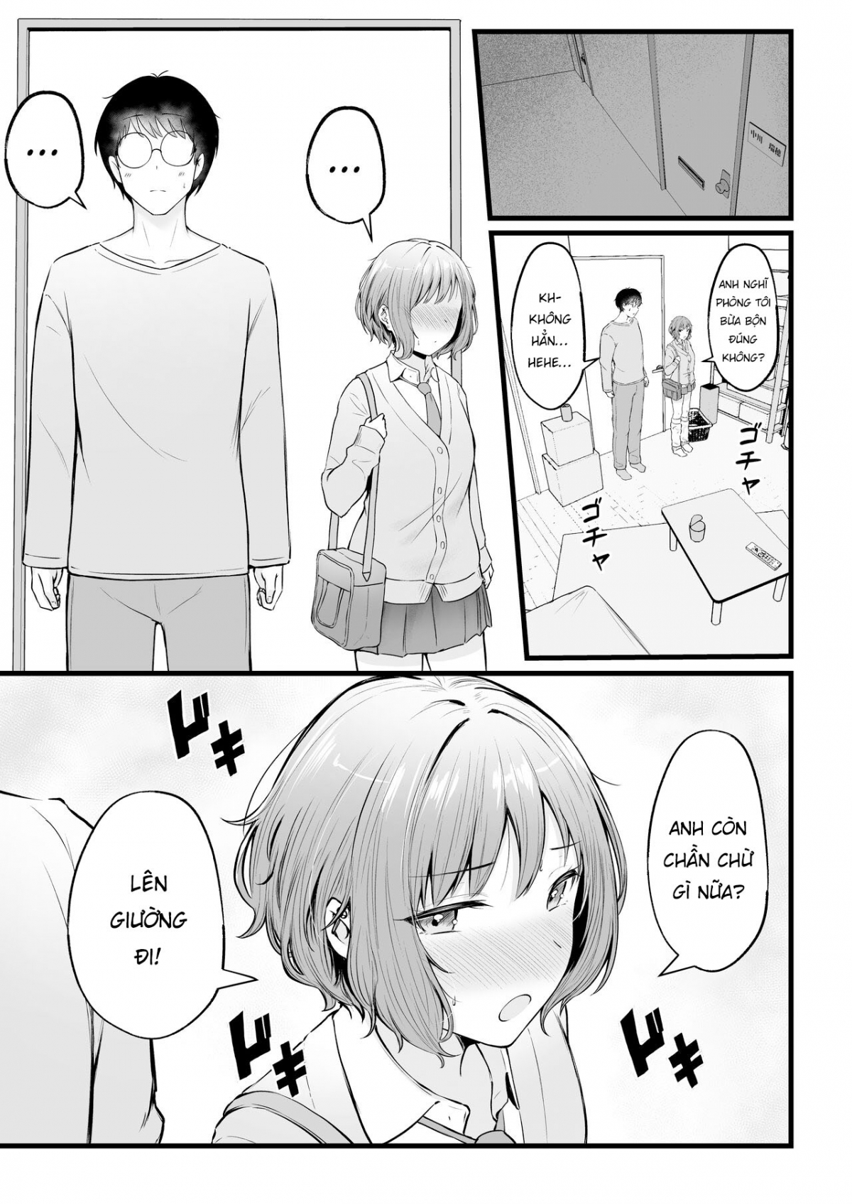 Đọc truyện hentai Joshiryou Kanrinin no Boku wa Gal Ryousei ni Furimawasarete masu 2 - Nổ cu