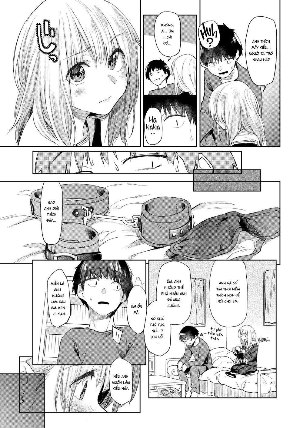 Đọc truyện hentai Không Ai Biết Chúng Tôi Đang Hẹn Hò - Oneshot