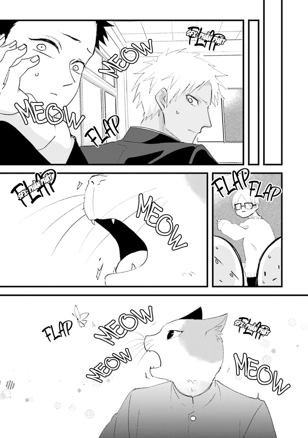 Đọc truyện hentai Trai và Mèo - Chap 2