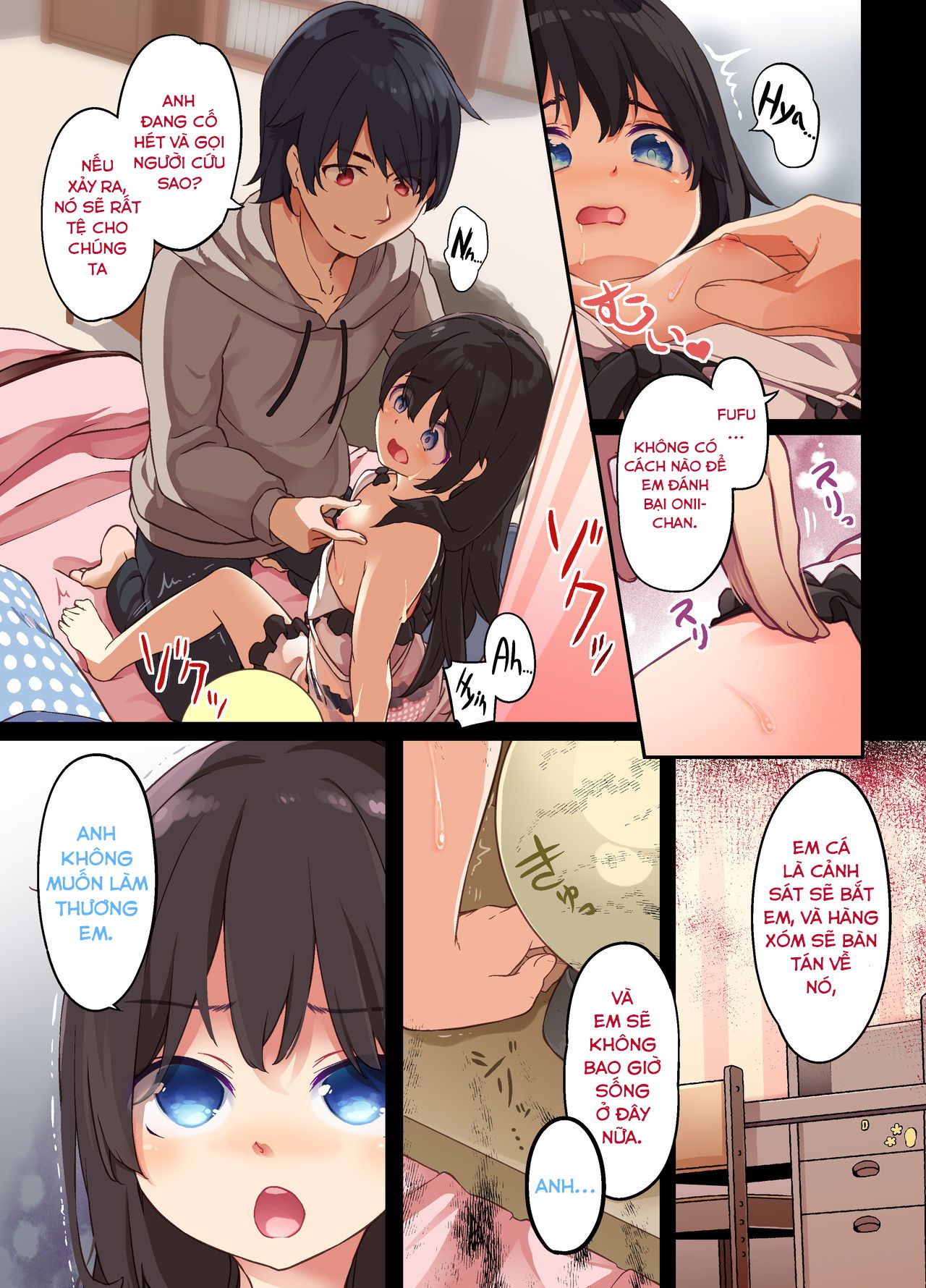 Đọc truyện hentai Cô em gái Yandere muốn được mang thai bởi anh trai của mình, vì vậy cô chuyển đổi cơ thể với anh cô và họ đã quan hệ tình dục sinh con - Oneshot