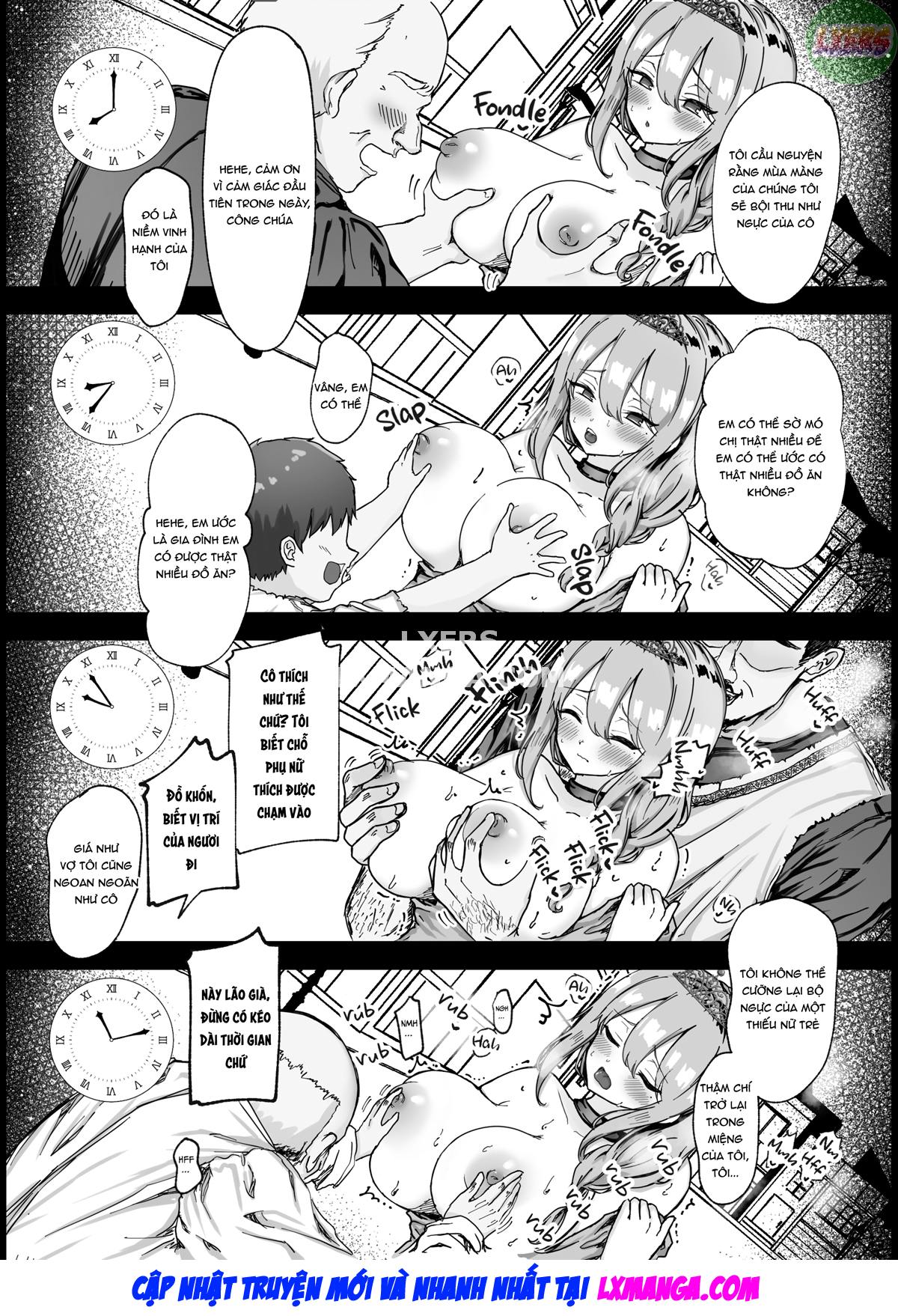 Đọc truyện hentai Công Chúa Bị Nguyền Rủa Và Kỵ Sĩ Còn Trinh - Oneshot