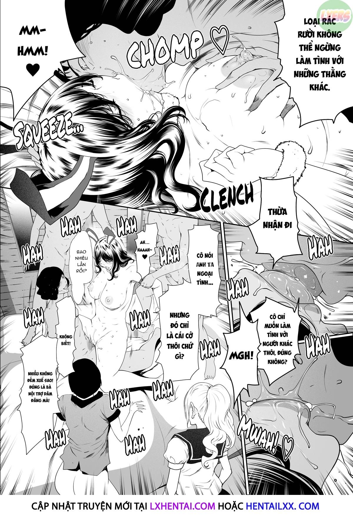 Đọc truyện hentai Buổi đêm THÁC LOẠN của những bà vợ - Oneshot