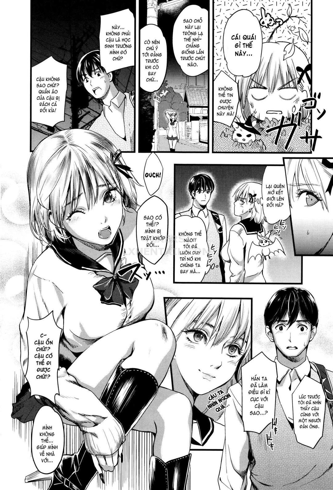 Đọc truyện hentai Seifuku No Mama Aishinasai! - Chap 4