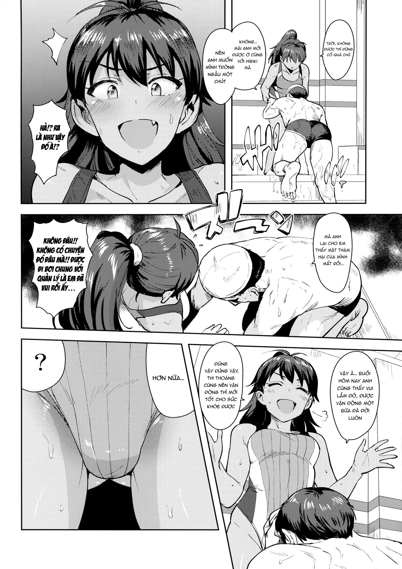 Đọc truyện hentai Hibiki ở bể bơi - Oneshot