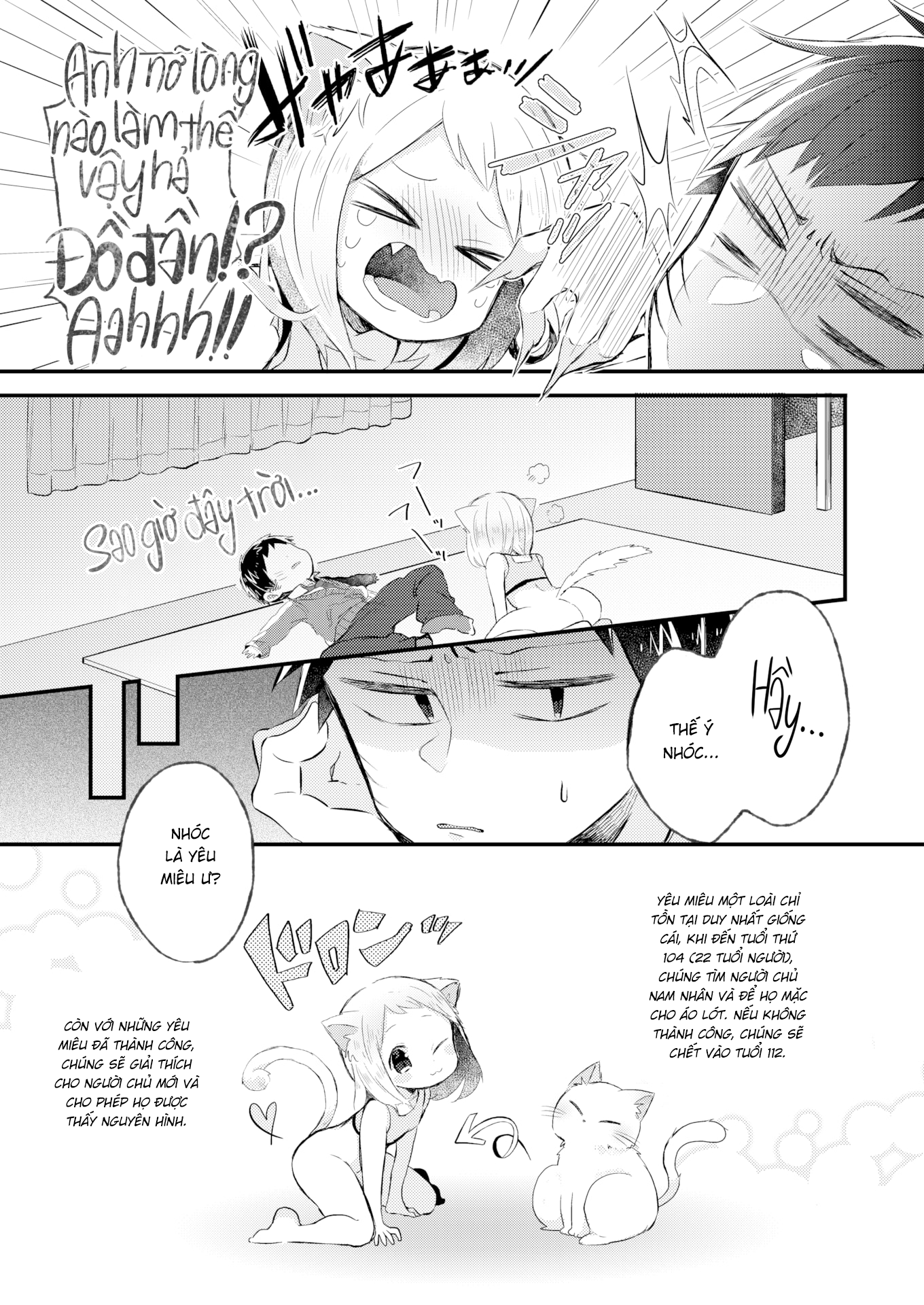 Đọc truyện hentai Yêu Miêu - Oneshot