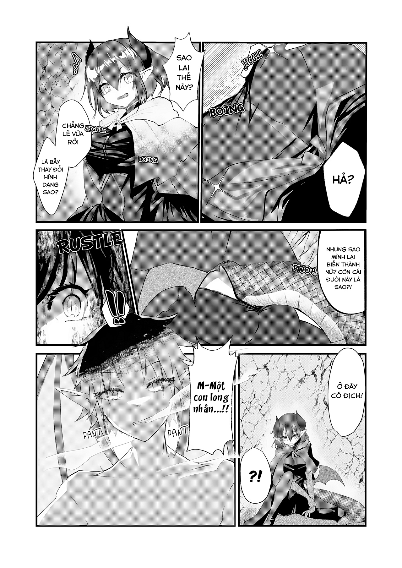 Đọc truyện hentai Đêm đầu tiên ngọt ngào của cặp đôi Long tộc! - Oneshot