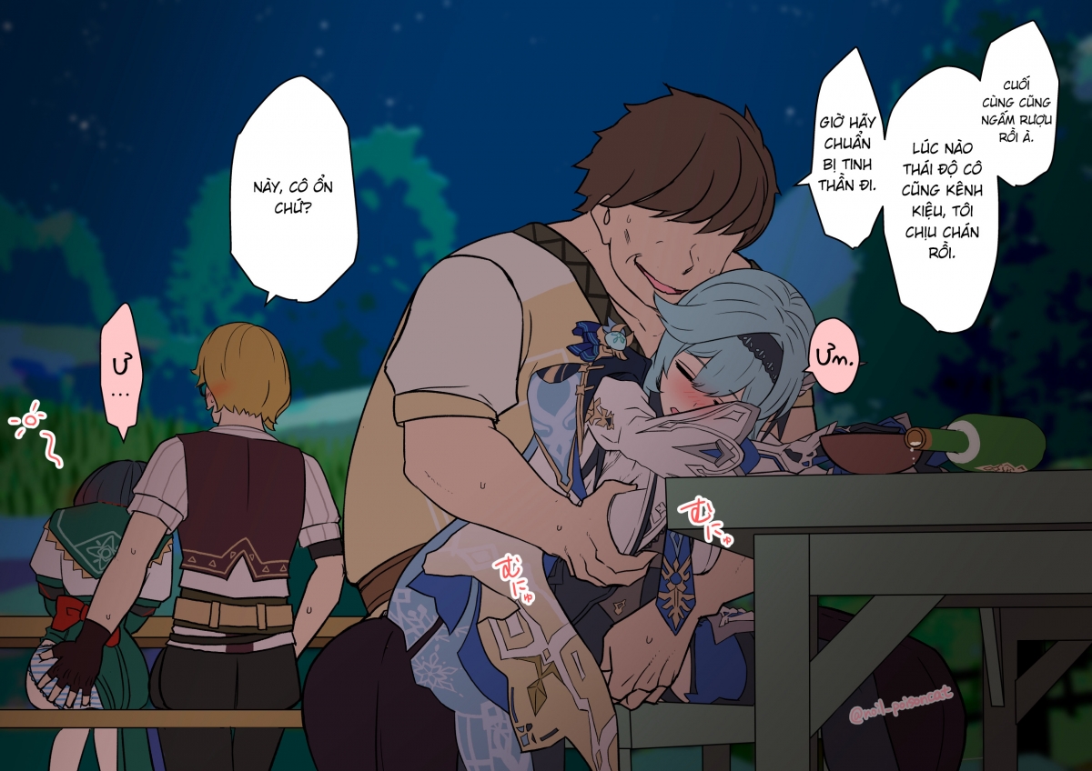 Đọc truyện hentai Eula xỉn làm chuyện xấu sau nhiệm vụ - Dạy hư