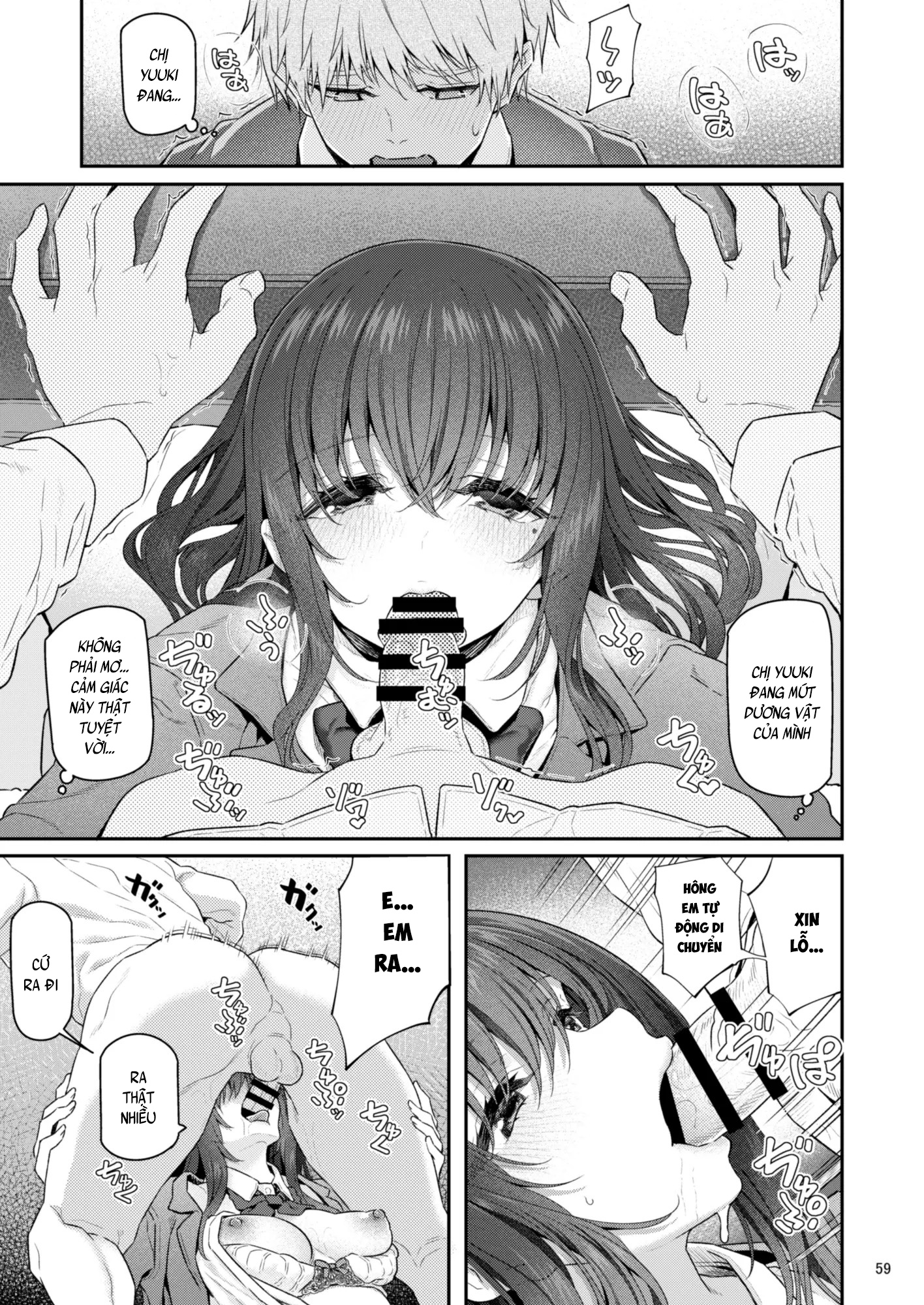 Đọc truyện hentai Phục vụ của 3 nữ sinh đóng phim segg - Chap 4