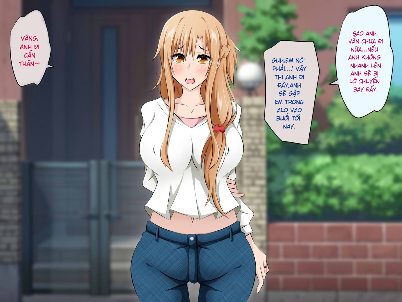 Đọc truyện hentai Hitozuma ni Natta Heroine o Netoru. - Chap 1