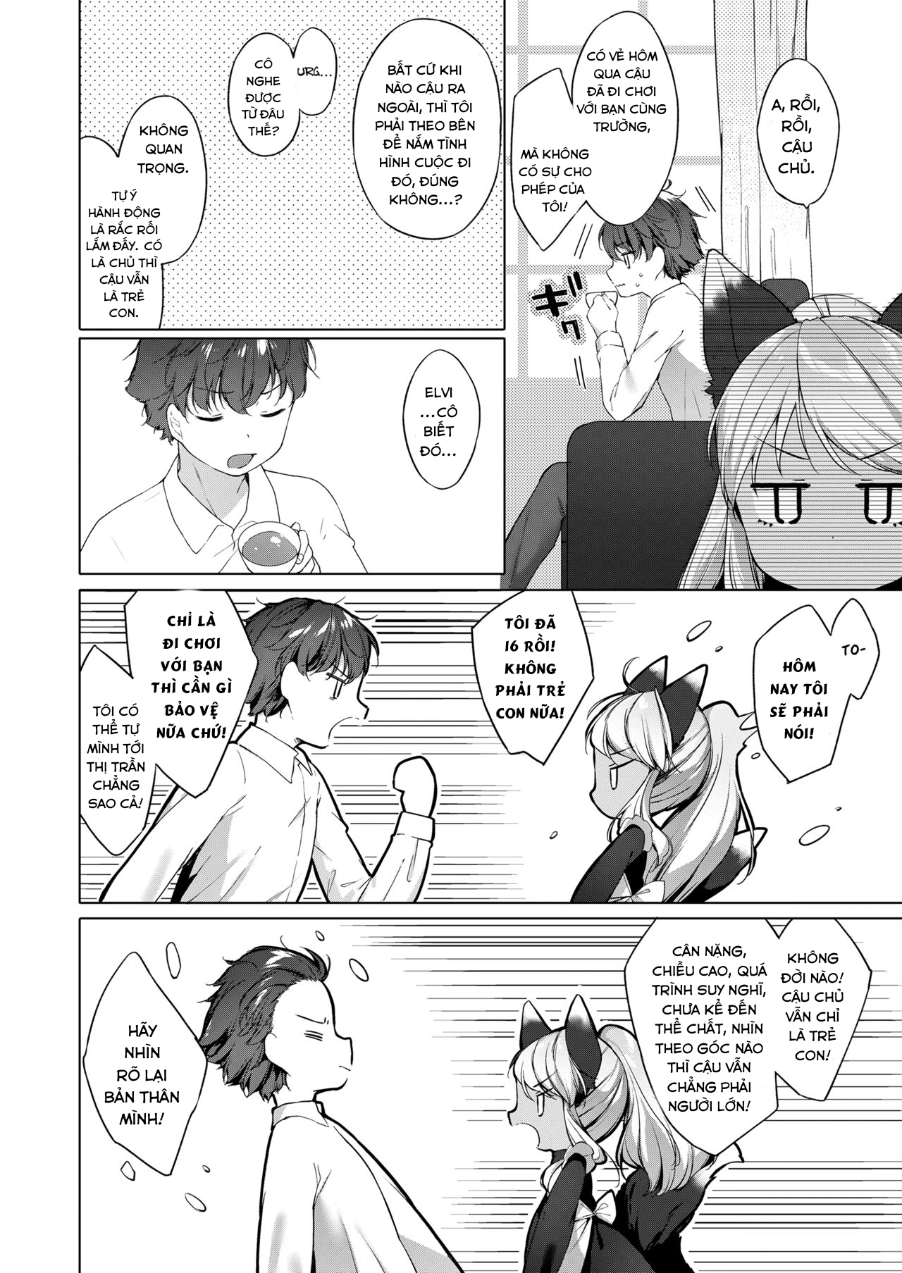 Đọc truyện hentai Kahogo Maid no Kokoro Ko Shirazu - Oneshot