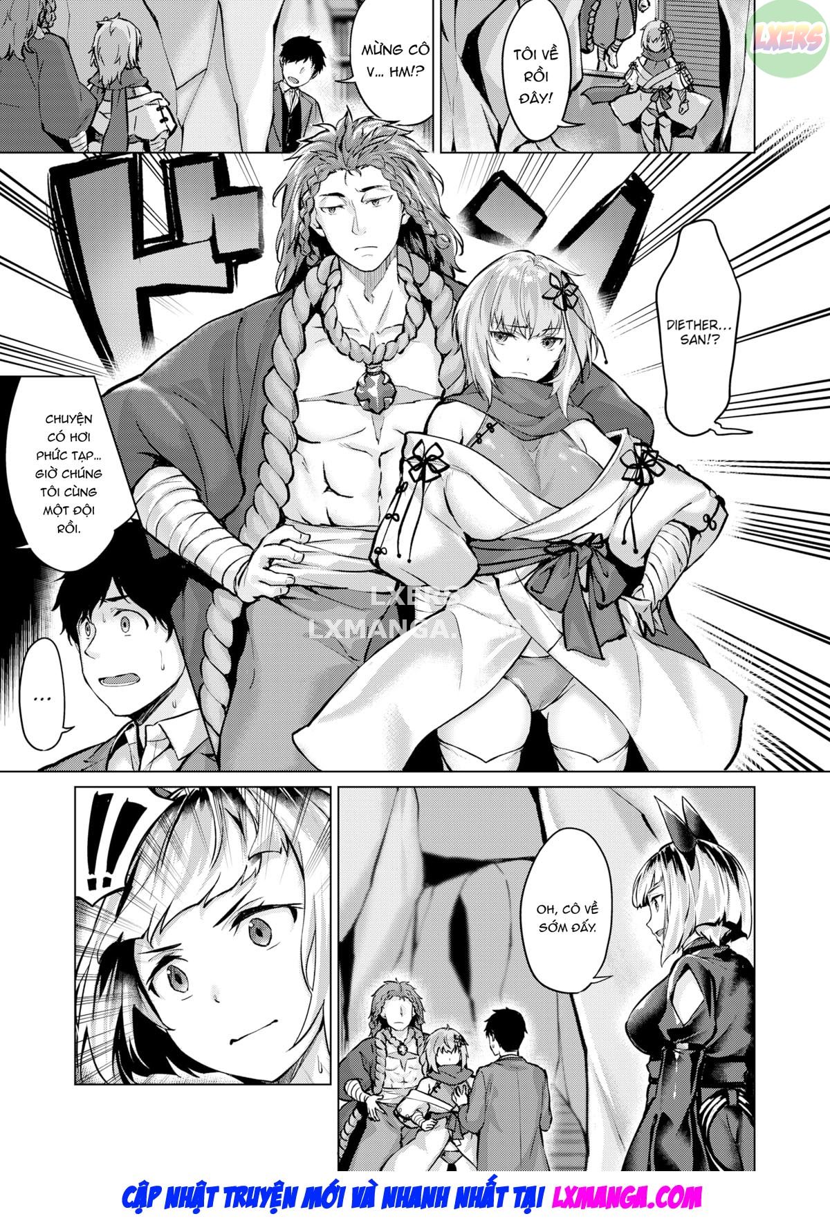 Đọc truyện hentai Drache Freund ~Bạn đồng hành của rồng~ - Chap 3 | Cat-Eared Whip-Wielder