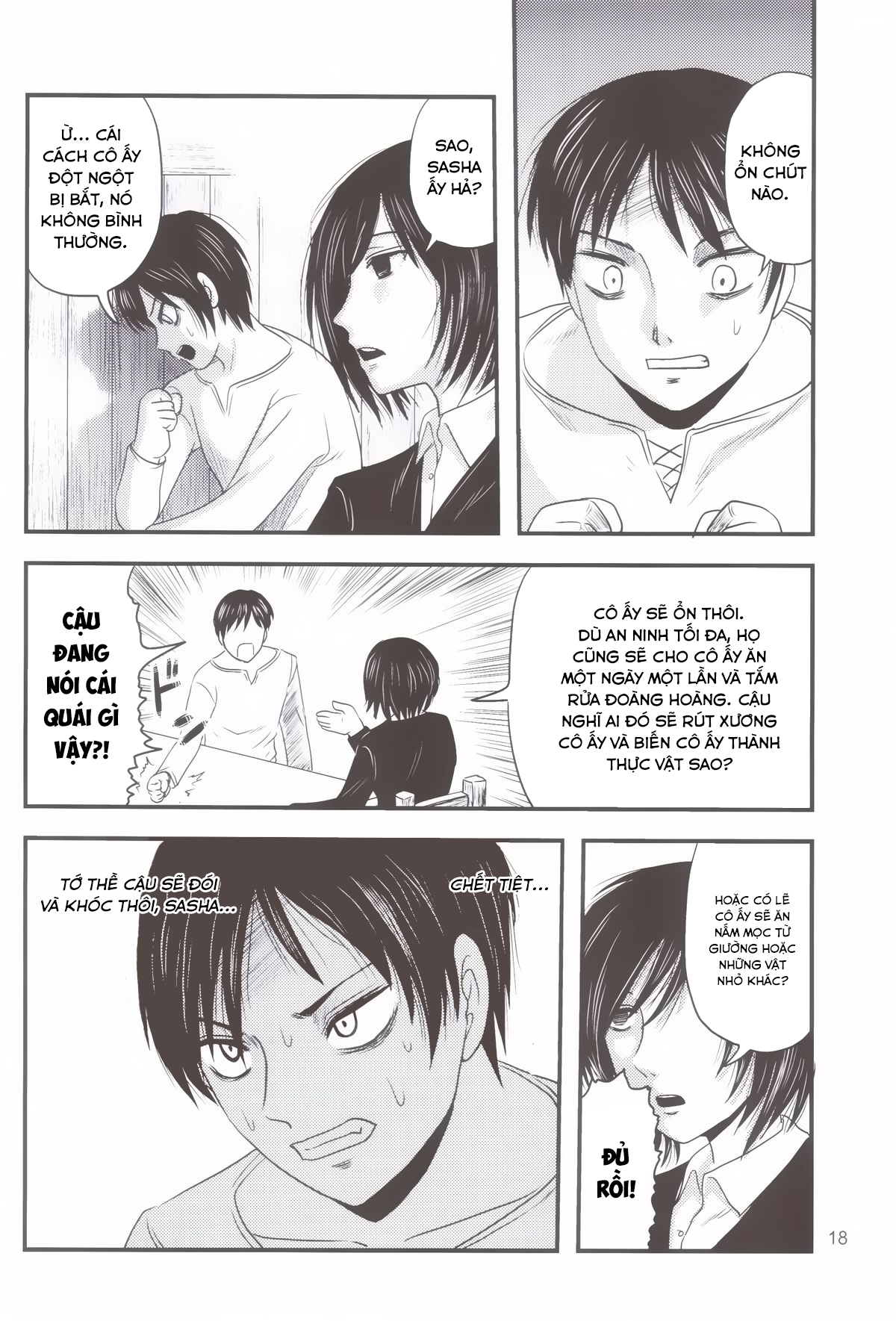 Đọc truyện hentai Sangeki no Sasha - Oneshot