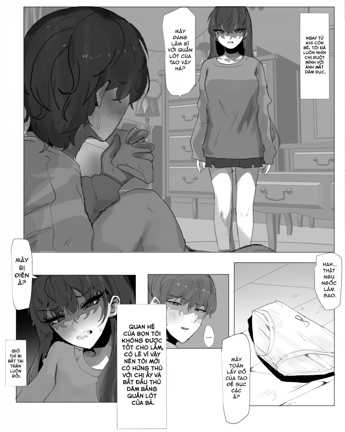 Đọc truyện hentai Huấn luyện thằng em khổ dâm! - Femdom hay