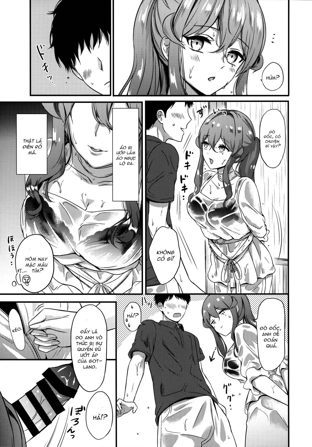 Đọc truyện hentai Trú mưa cùng Goto-chan - Oneshot