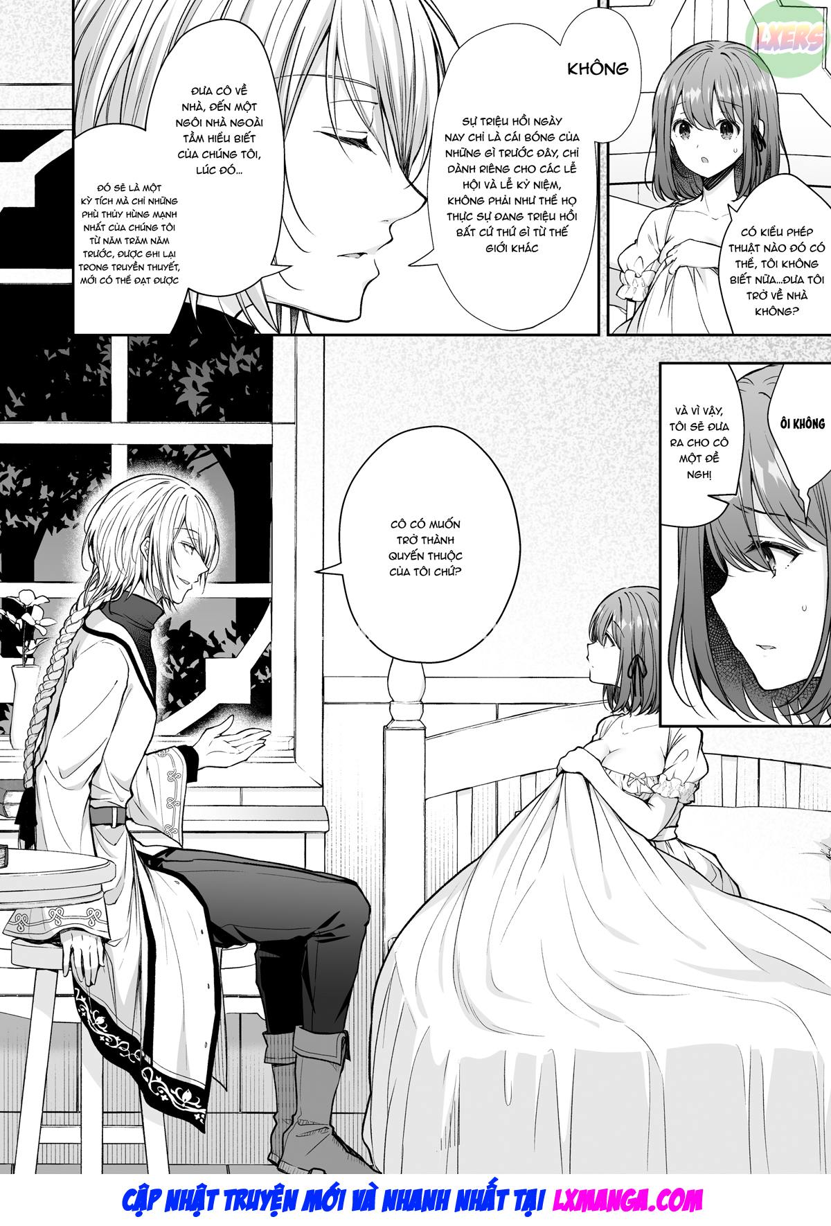 Đọc truyện hentai Hợp đồng một ngày với một pháp sư vô song - Oneshot