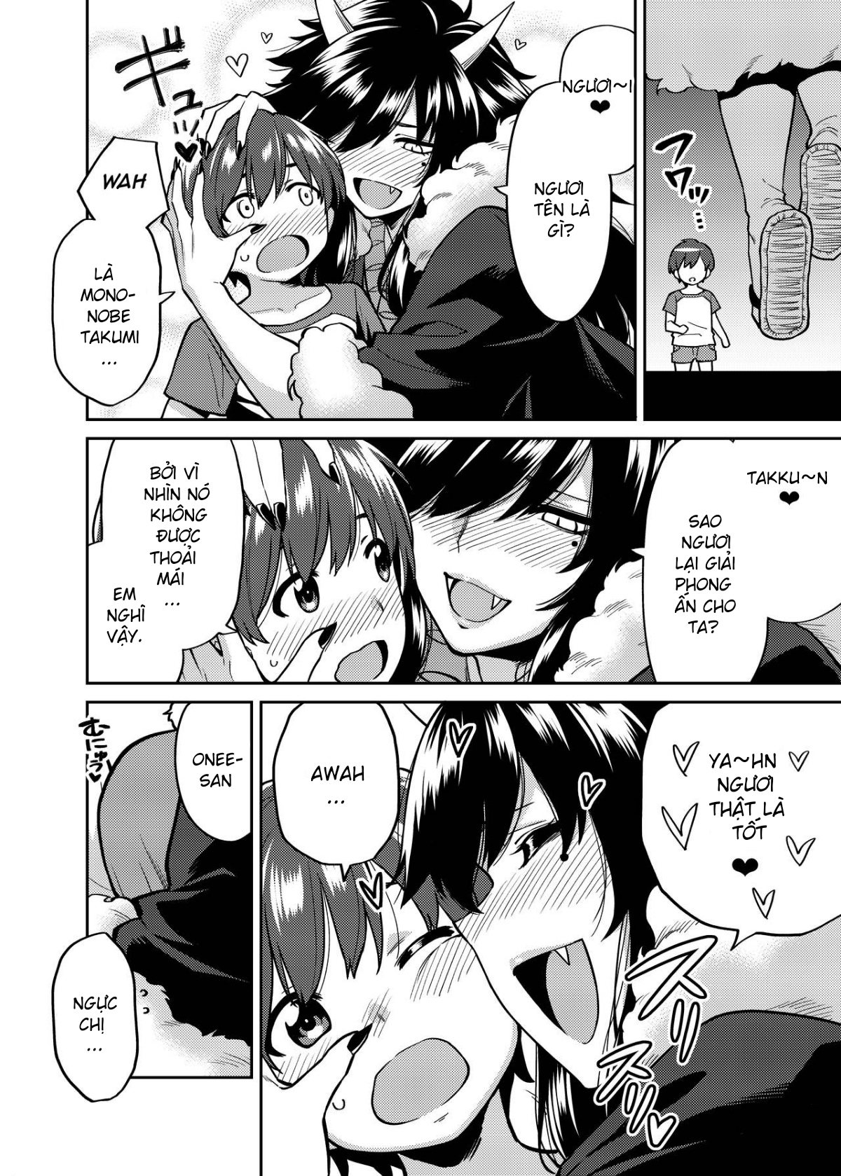 Đọc truyện hentai Takkun and the Oni Onee-san - Oneshot
