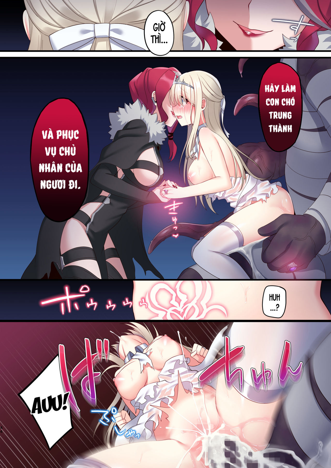 Đọc truyện hentai Noroi no Yubiwa de Game Over + Omake CG - Chap 2: sếch tàn bạo