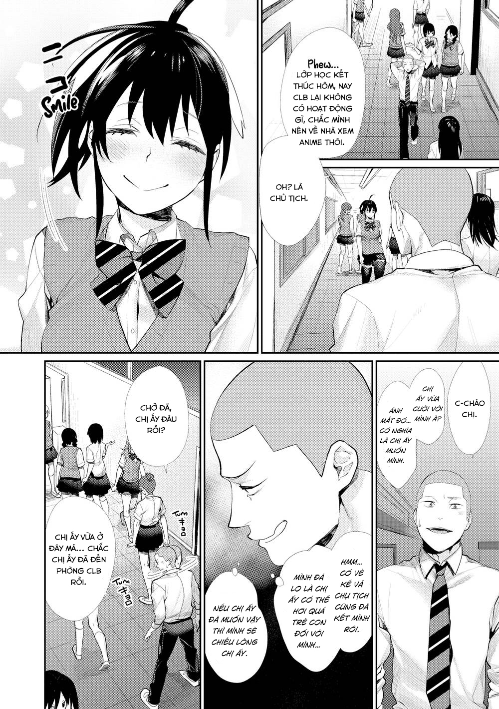 Đọc truyện hentai Lạc và CLB của những coi gái Otaku - Chap 6