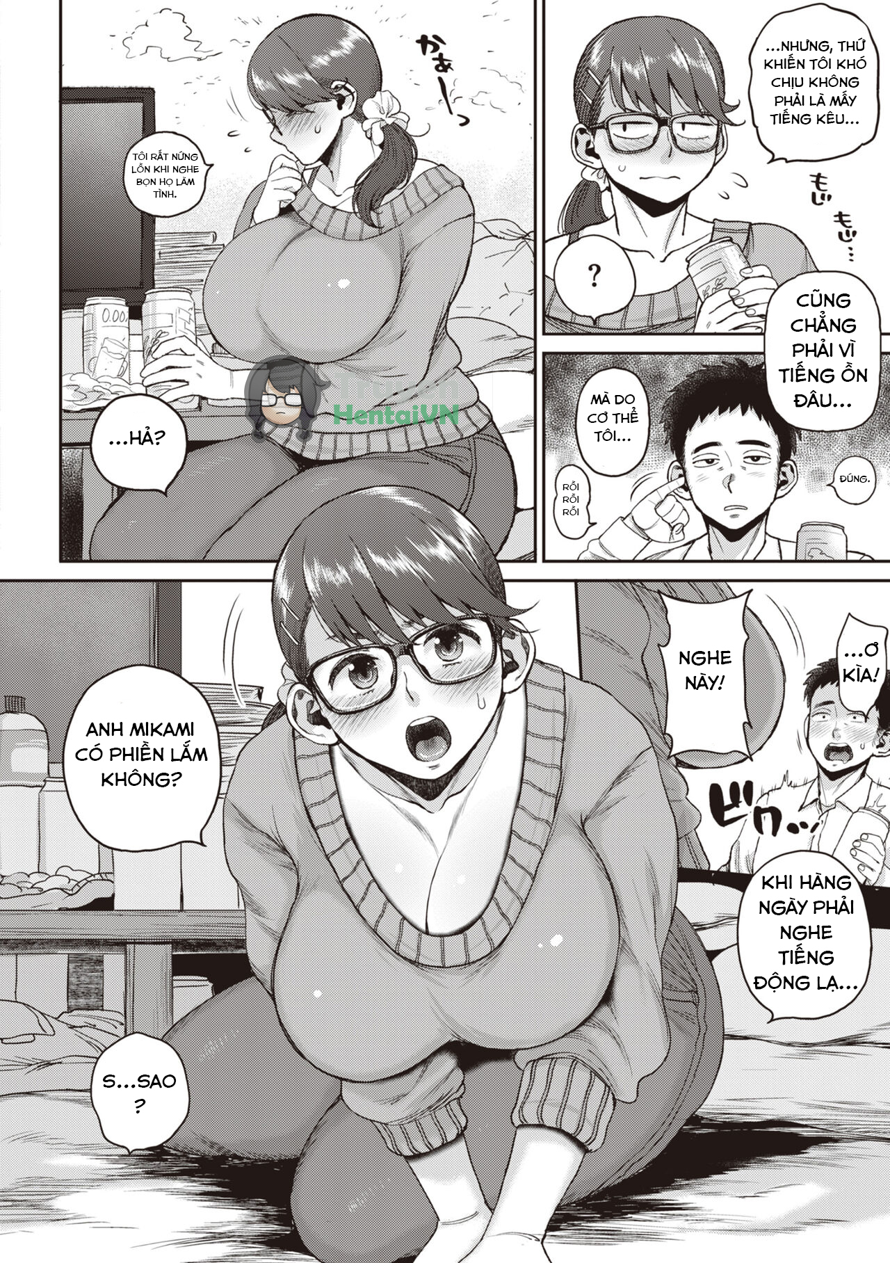 Đọc truyện hentai Hitodzuma no uso wa sugu bareru - Chap 4