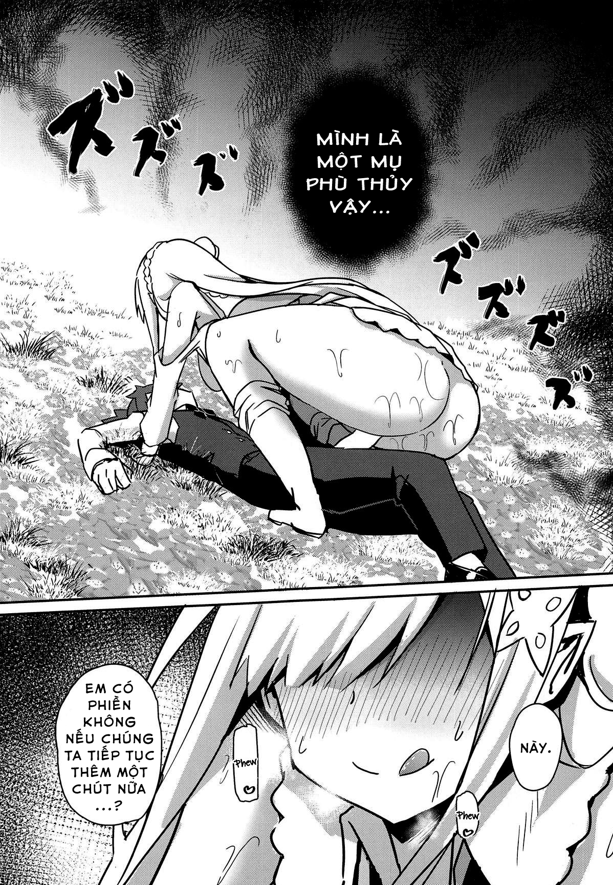 Đọc truyện hentai Majo no Nokoriga II (Re:Zero kara Hajimeru Isekai Seikatsu) - Oneshot