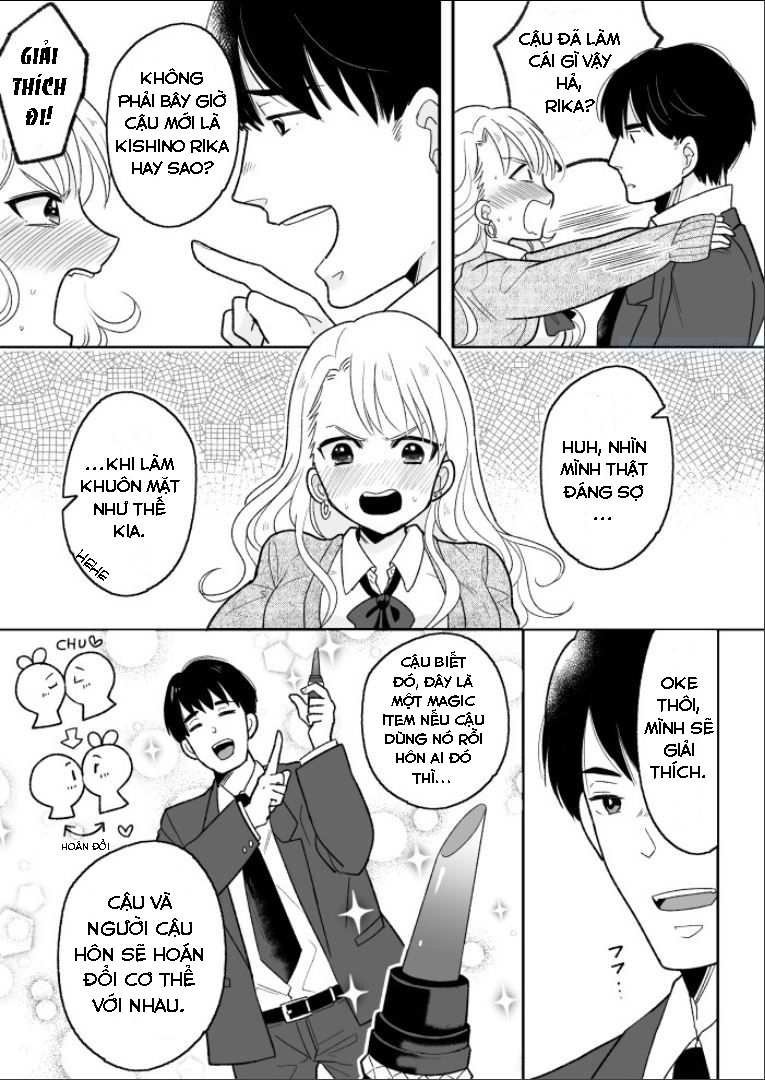 Đọc truyện hentai Câu chuyện về việc tôi đã hoán đổi cơ thể với một gyaru dễ thương và bị địt bởi thằng bạn thân - Oneshot