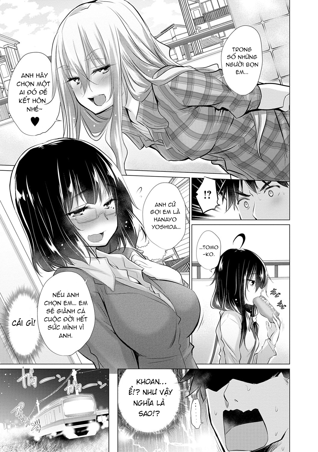 Đọc truyện hentai Trong Phòng Tôi Có Quá Nhiều Các Cô Gái Lạ! - Chap 2: kìa anh zai :(