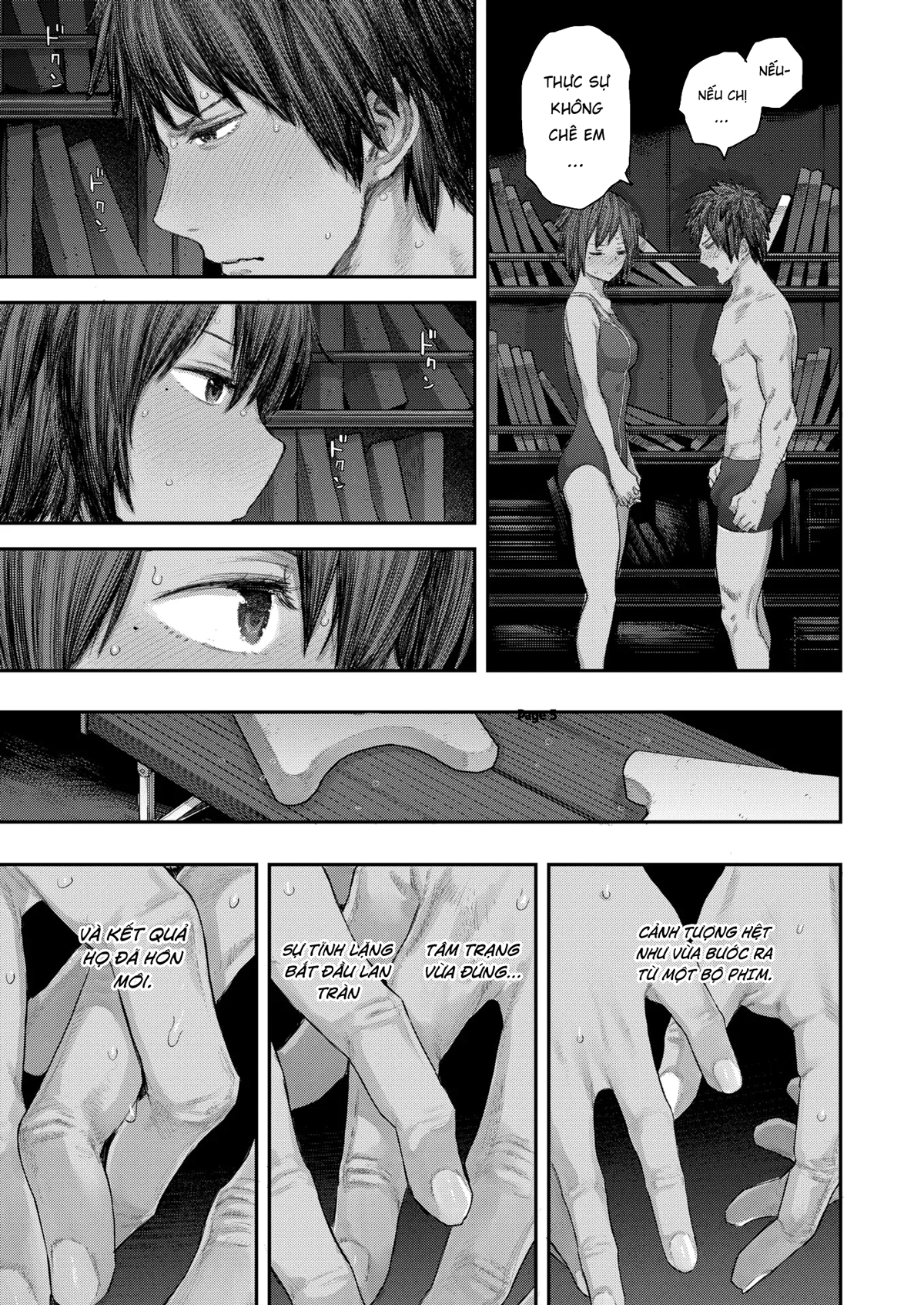 Đọc truyện hentai Tình đầu bên hồ bơi - Oneshot
