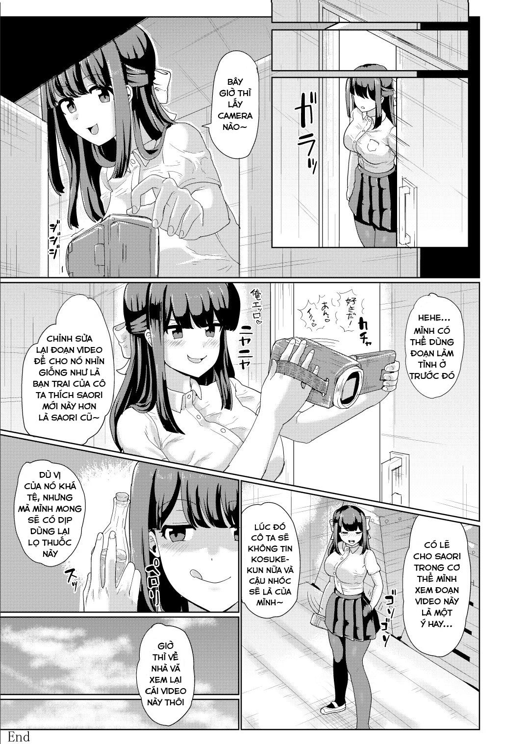 Đọc truyện hentai Kanojo to Oji-san no Karada ga Irekawaru TSF - Oneshot