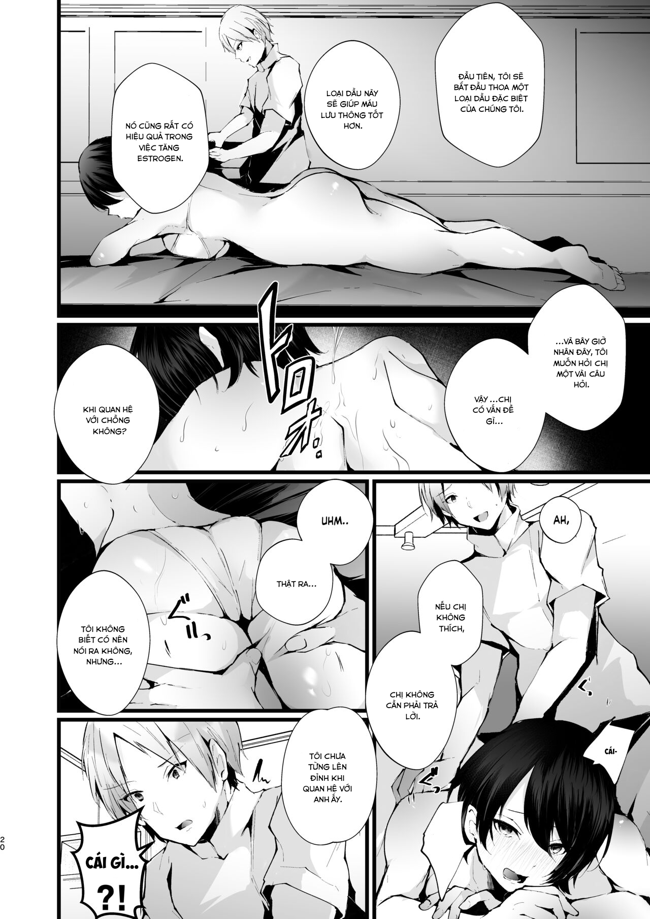 Đọc truyện hentai Bà nội trợ ngực khủng bị trầm cảm - Oneshot