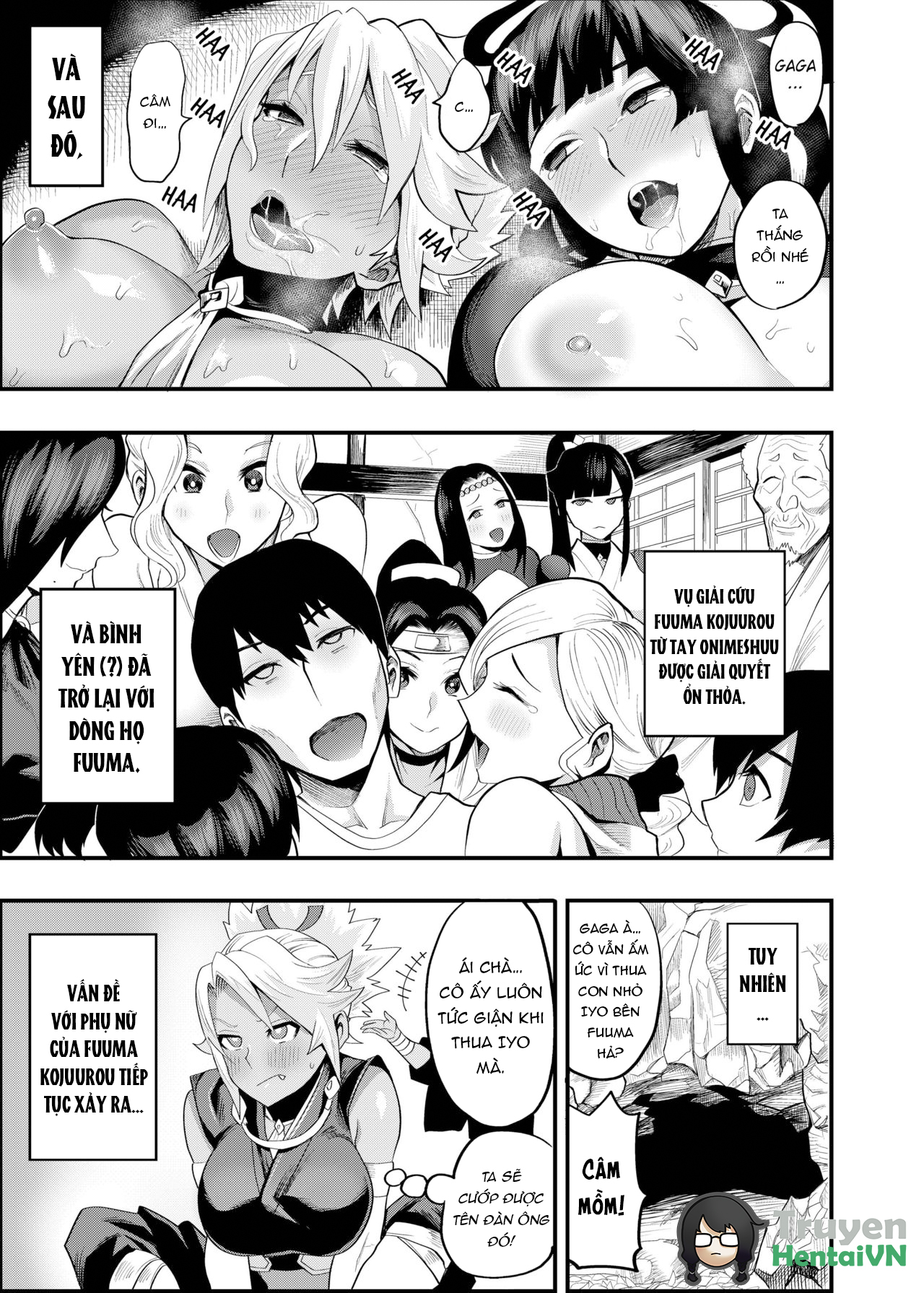 Đọc truyện hentai Oideyo! Kunoichi no Sato Kiwami Fuuma Kunoichi Soutoujou no Maki - Chap 2