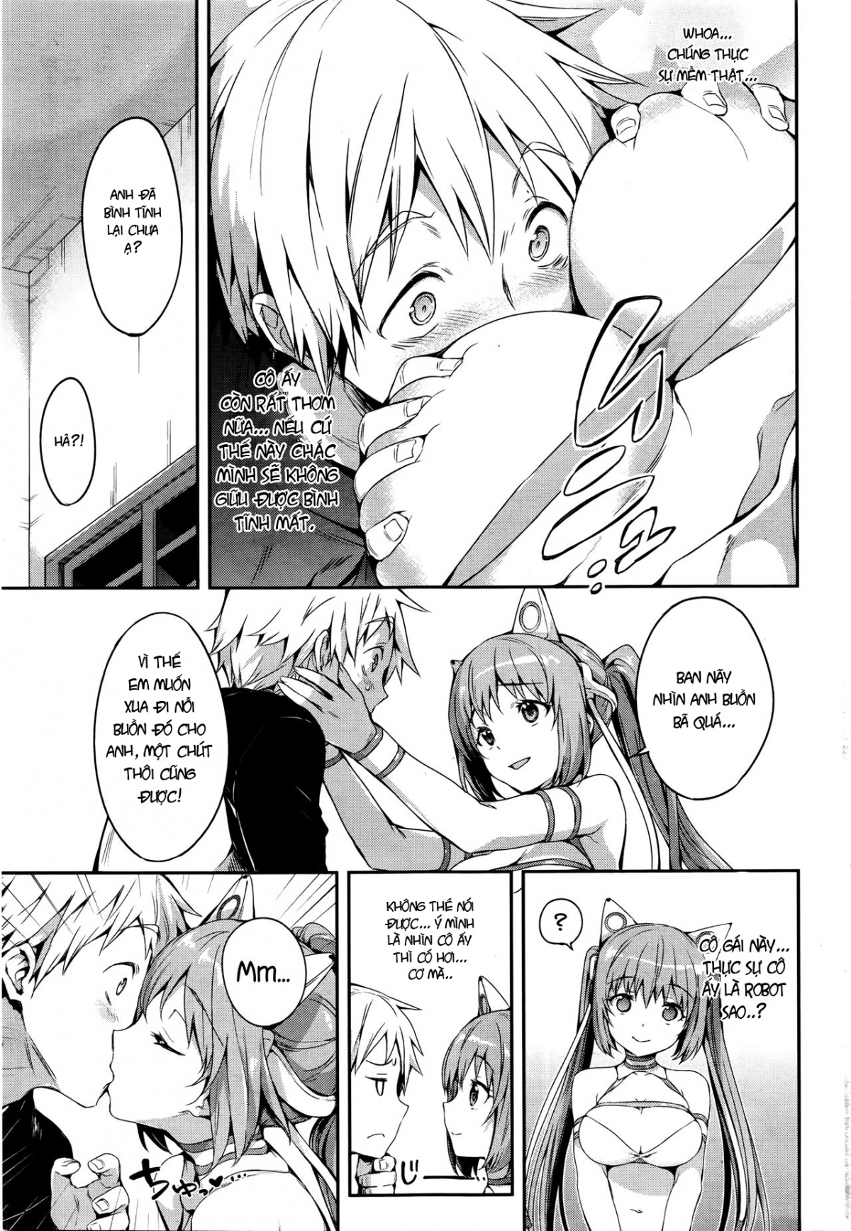 Đọc truyện hentai Tình yêu của người máy - Oneshot