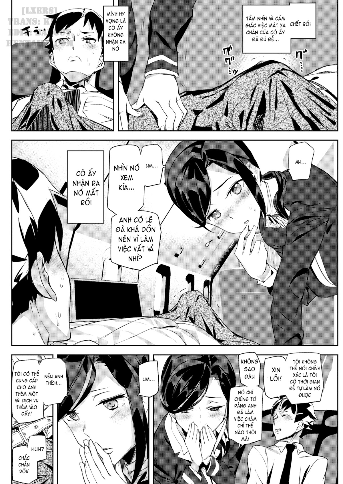 Đọc truyện hentai Honey Service (Trọn bộ) - Chap 6: Relaxation Flight